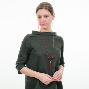 Redstone Kette & Armband mit Quaste