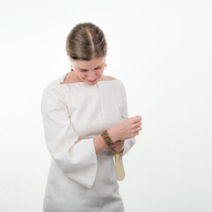 Unakit Kette & Armband mit rotem Achat