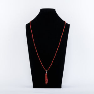 Redstone Kette & Armband mit Quaste von Senai Jewels, handgefertigt in Zürich