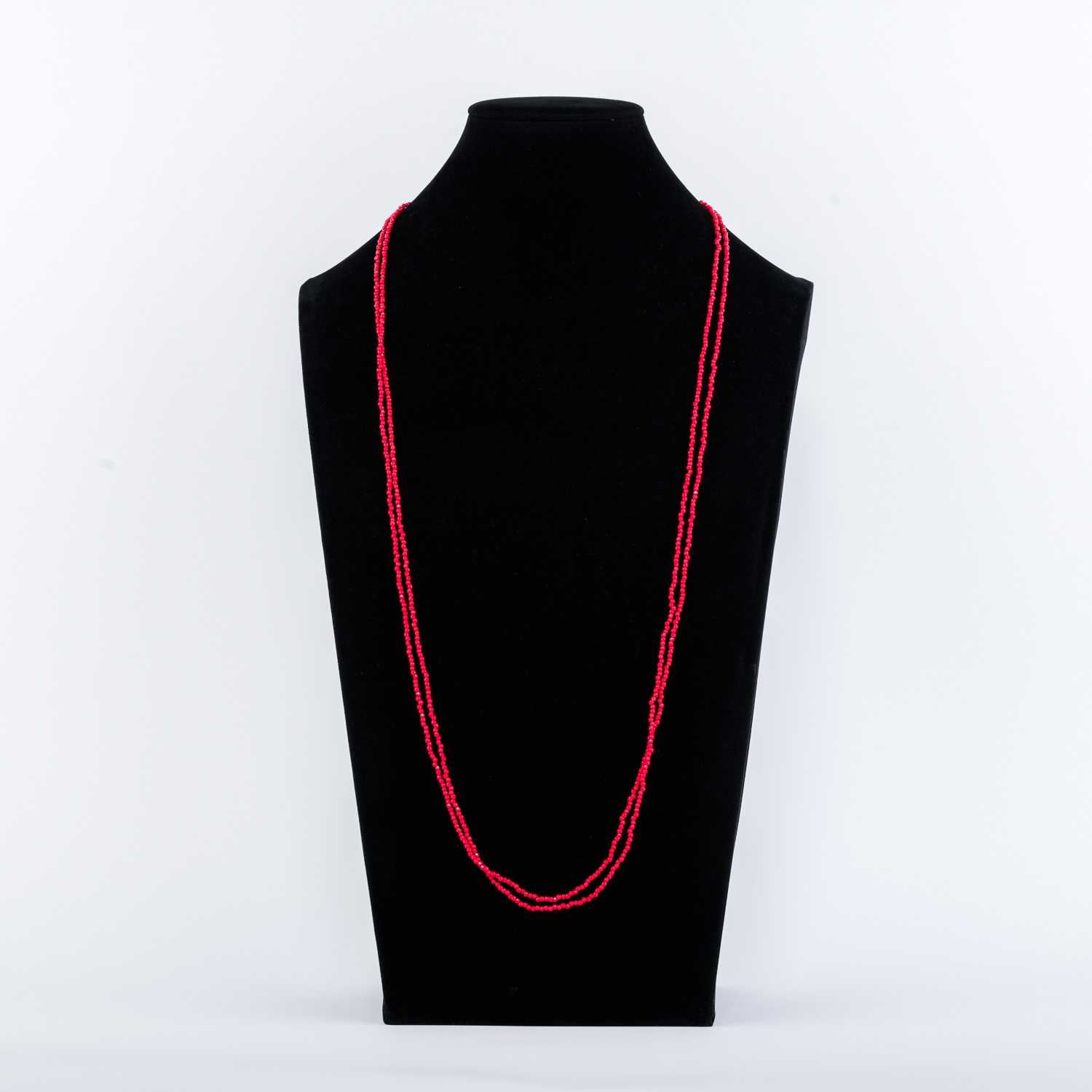 Rote Perlen Kette & Armband