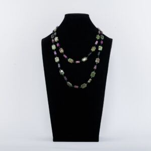 senai_jewels-679 Lange Halsketten aus Jaspis und Amethyst (2 Stränge)