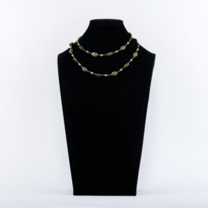 Grüne Jaspis Kette & Armband