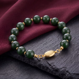 armband-gruen Grünes Obsidian Armband