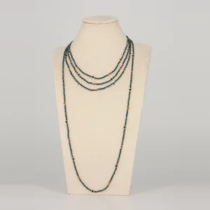 Lapis Lazuli Kette & Armband mit Granat und Saphir